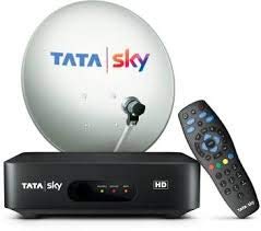 Tata Sky HD Box with One Month Hindi Basic Pack