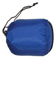 Bilby Nylon Stuff Bag Blue 6" X 11"