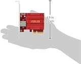 ASUS XG-C100C 10Gbps Internal Ethernet Network Card PCIe RJ45 Windows Linux view 3