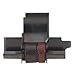 (6 Pack) Sharp EL-1750V Sharp EL-1801V Calculator Ink Roller, Black and Red, Compatible, IR-40T