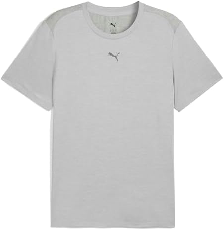 Unisex M Cloudspun Tees, Grau - Light Gray Heather, L EU