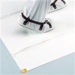 CleanTack-Cleanroom Adhesive Mats, 24" X 36", White, 4/Case