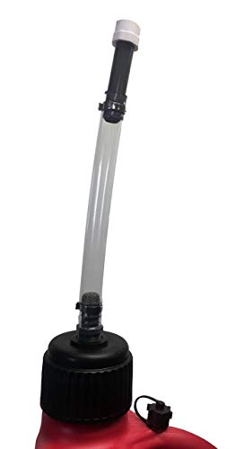 Deluxe Filler Hose & Cap Kit for VP Racing Fuels Jugs W/extra O-Ring and Hose Cap.