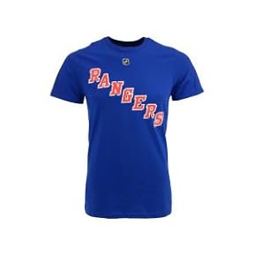 Reebok Martin St. Louis New York Rangers Blue Name and Number T-Shirt T-Shirt Small - Image 3