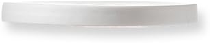 Qosina 11071 White LDPE Lid, For 30mL Measuring Cups (Pack of 80)