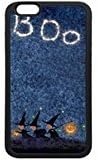 Personalized Three Little Witches Boo Halloween TPU Black Case Cover for iphone 6 plus and iphone 6s plus 5.5inch