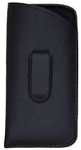Eyeglass Pouch with Belt Clip, Slip in Case & Reading Glasses Holder- Eyewear Sleeve - For Sunglasses, Eyewear & Frames 3pk By SafetyGearPro (Black)