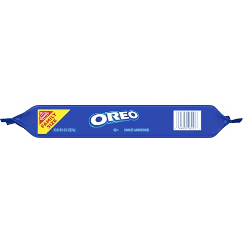 OREO CHOCOLATE SANDWICH COOKIES, FAMILY SIZE, 18.12 OZ