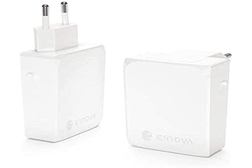 Einova PC1003065-010F231 Ladegerät PC 65W mit USB-C Kabel und modularer Stecker