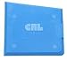 C.R. Laurence 55BSS CRL Silicone Spatula Finishing Tool, Blue primary