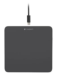 Logitech Touchpad T650 recargable con Windows 8 Multi Touch Navigation   Negro, Negro
