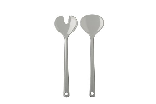 Rosti Mepal 102058043400 Salad Server Sets, Melamine, Grey, 20 x 20 x 30 cm