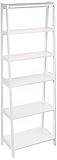 Amazon Basics Rubberwood 5 Shelf Ladder