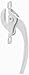 Prime-Line H 3717 Casement Window Locking Handle, White (Single Pack)