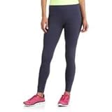 Danskin Now Womens Dri-More Core Leggings Workout Gym Activewear (Small, Indigo Heather)