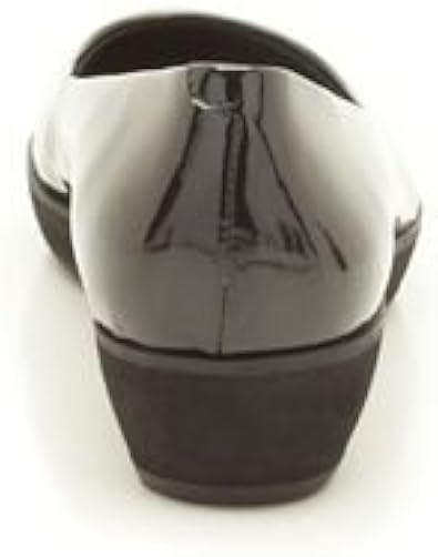 clarks compass zone black patent