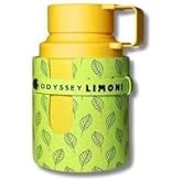 Odyssey Limoni Fresh Unisex Eau De Parfum Spray, Yellow and Green Design