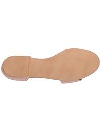 Steve Madden Corey Sandalia plana para mujer