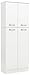 South Shore Axess 4-Door Storage Pantry, Pure White