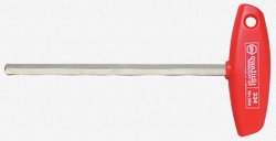 Click Here to See More Images Wiha 33413 T-Handle Hex Key, 5.0 x 450mm