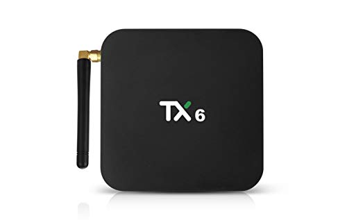 TX6 Android 9.0 4GB DDR3 + 64GB H6 up to 1.5 GHz Quad core ARM Cortex-A53 4K/6K 2.4G+5G WiFi 5.0 BT 4.1