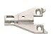 A-Series Clip Face Frame Mounting Plate, zinc, nickel-plated, Mod 0