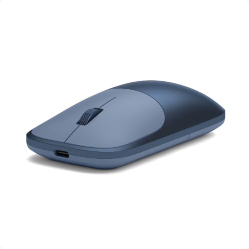SATECHI Slim EX Bluetooth-Maus, 2,4 GHz, USB-C-Akku, Indigo
