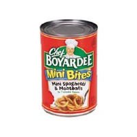 Chef boyardee Mini-bites Mini spaghetti&meatballs 14.75oz (064144048816)