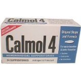 Calmol 4 Suppositories 24 [Health and Beauty] by RESTICOL INC.