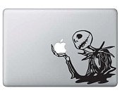 Jack Skellington Macbook Decal