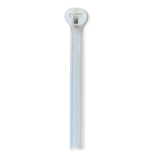 Thomas & Betts Ty-Rap Natural Cable Ties, 5.4 in, 40 lb, 1000 Pack