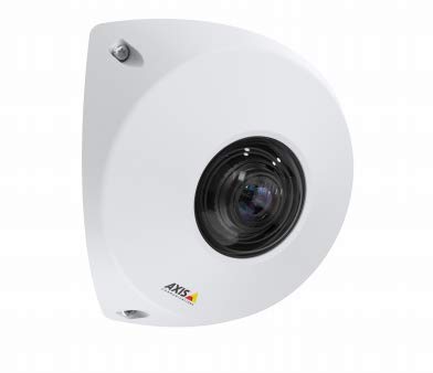 AXIS COMMUNICATIONS P9106-V White | IP, RJ45 Connection Vandal Resistance Outdoor Camera, 3MP Waterproof, 130 Horizontally, 95 Vertically, IK10, IP66, White