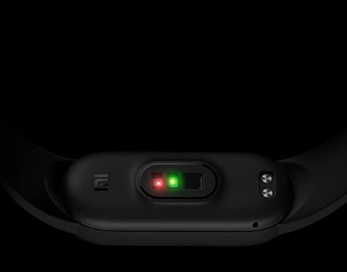 XIAOMI Mi Smart Band Fitness Tracker & Activity Tracker (AMOLED Display, SpO2 Tracking, Sleep Monitor, Heart Rate Monitor, Notifications, Pedometer, 5ATM Waterproof, Mi Fit App)
