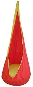 David Cartier 2016 Kids Child Pod Swing Chair Nook Tent Indoor Outdoor Hanging Seat Hammock Orange