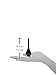 Cailyn Gel Eyeliner in Black with Built-In Brush, Smudge Free