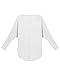 ZANZEA Women's Long Batwing Sleeve Loose Oversize Pullover Sweater Top Blouse White US 16/Tag Size 3XL