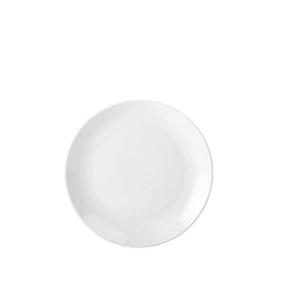 Genware NEV-187626 Royal Coupe Plate, 26 cm, White (Pack of 6)