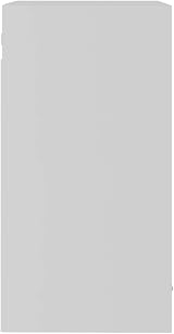 vidaXL Hanging Kitchen Cabinet with Glass Door White Engineered Wood 40x31x60 cm view 8