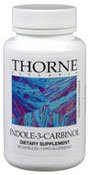 Thorne Research - Indole-3-Carbinol - I3C Supplement to Support Estrogen Metabolism - 60 Capsules