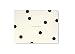 Kate Spade New York Undated Weekly Planner, Personal Organizer Meal Planner with Grocery Shopping List, Includes 52 Tear Off Sheets for 1 Year of Use, Black Dot