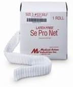 53130LF Bandage Se Pro Net Tubular LF Elastic 7/8"x25yd Size 3 White Bx Part No. 53130LF by- Medical Action Industries