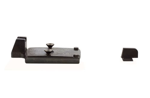 Trijicon RMR Mount with Integrated Night Sight Set for Colt 1911 with Black Front/Black Rear Outline, Orange