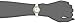 Anne Klein Women's AK/2348WTDB Swarovski Crystal Accented Gold-Tone and White Ceramic Bangle Watch