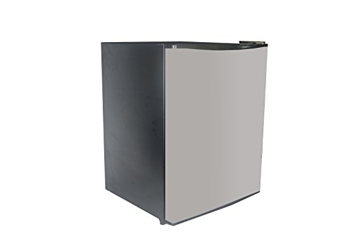 SPT RF-245SS 2.4 cu. feet COMPACT REFRIGERATOR, Stainless Steel/Black