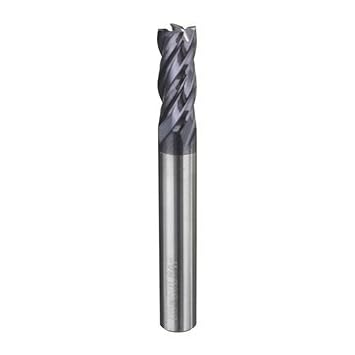 Generic 6Mm Milling Cutter Tungsten Steel Coated 4 Flutes End Mill Cutter Cnc Tool