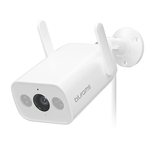 Security Camera Outdoor with Spotlight, blurams 3MP Outdoor Camera for