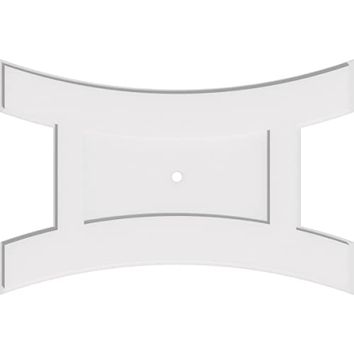 Ekena Millwork CMP36X24HN-01000 Haven Architectural Grade PVC Contemporary Uret…