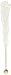 Rock Candy Crystal Sticks Individually Wrapped, 12 count (Crystal White)
