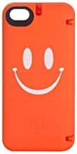 EYN Products iPhone Carrying Case for 5 and 5S - Orange Smiley Face