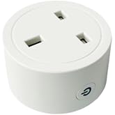 Ngnsky WiFi Smart Plug Outlet Compatible with Alexa,App and Voice Control,No Required Hub,UK Standard,16A,White